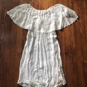 Free People off the shoulder white dress